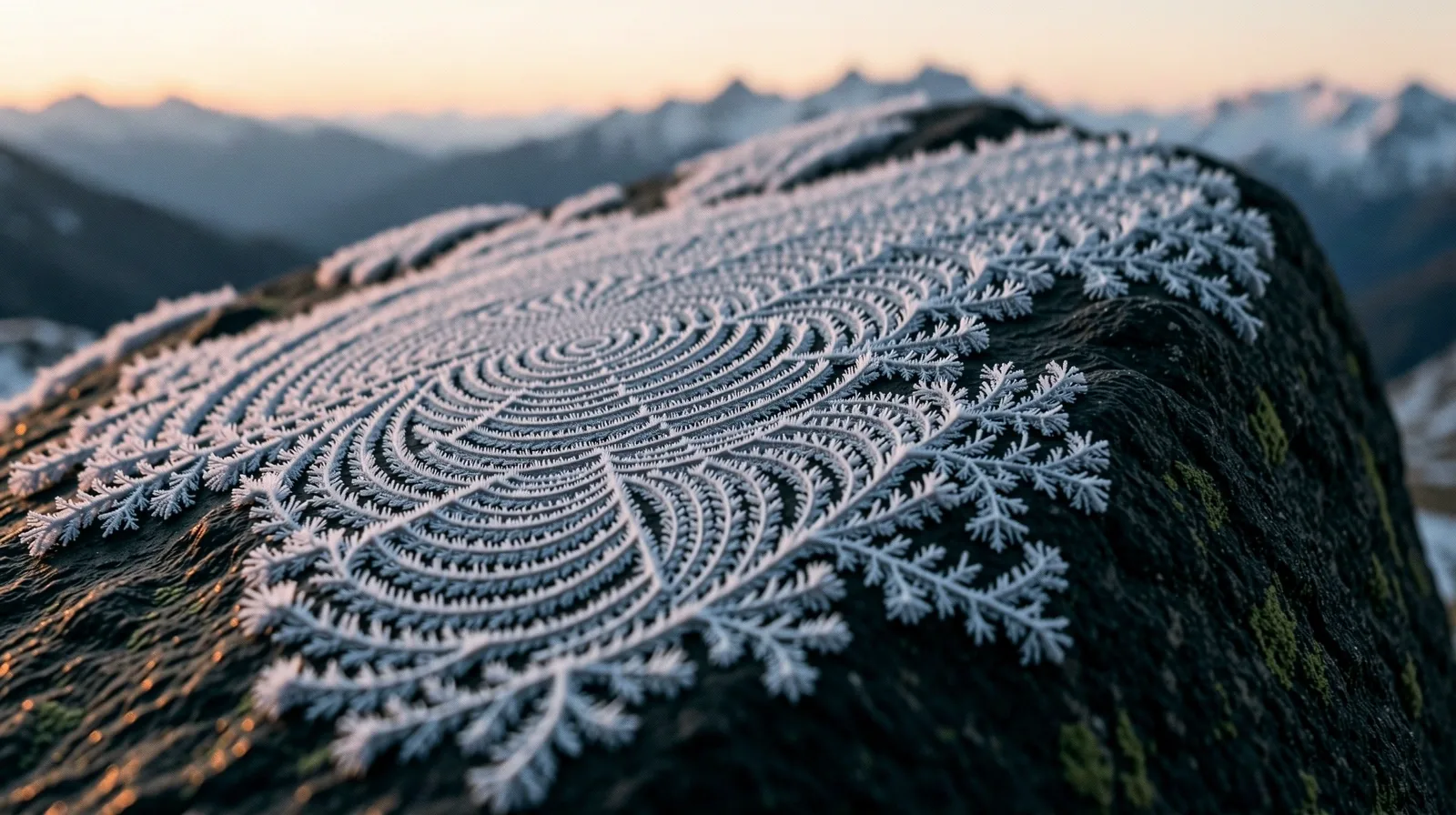 Schweizer Alpenstruktur